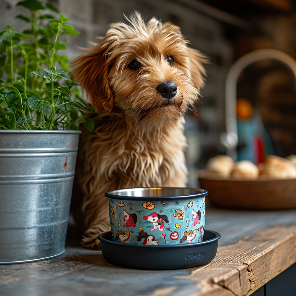 dog food dishes